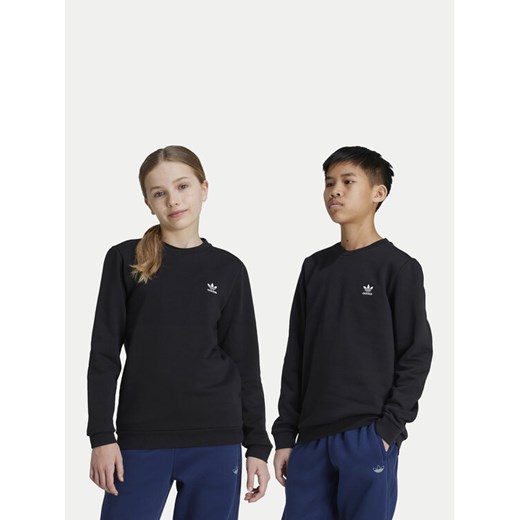 adidas Bluza IW3497 Czarny Regular Fit ze sklepu MODIVO w kategorii Bluzy chłopięce - zdjęcie 182763858