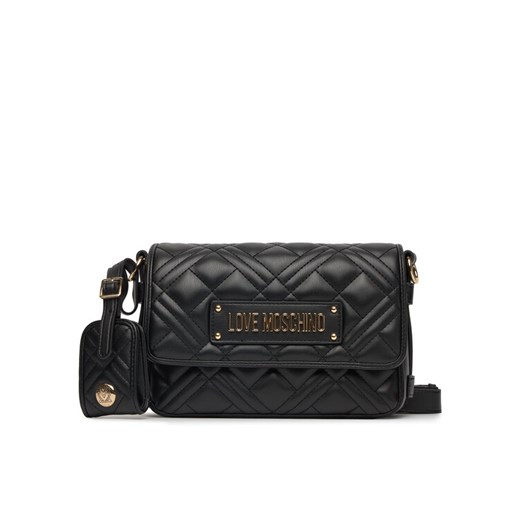 LOVE MOSCHINO Torebka JC4210PP0MLA0000 Czarny ze sklepu MODIVO w kategorii Listonoszki - zdjęcie 182764007
