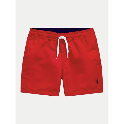 Polo Ralph Lauren Szorty kąpielowe 322957810001 Czerwony Regular Fit ze sklepu MODIVO w kategorii Kąpielówki chłopięce - zdjęcie 182764048