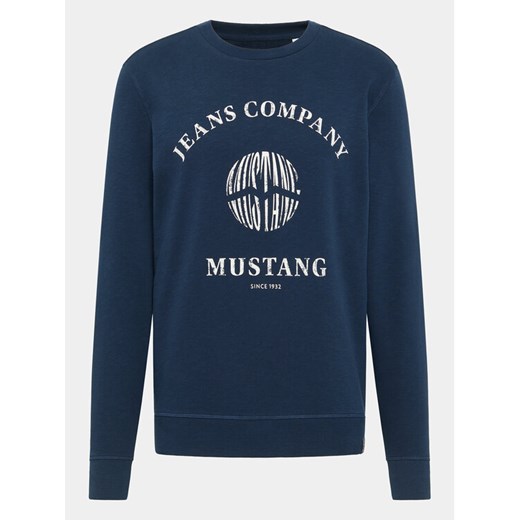 Mustang Bluza Clio 1014785 Granatowy Regular Fit ze sklepu MODIVO w kategorii Bluzy męskie - zdjęcie 182764135