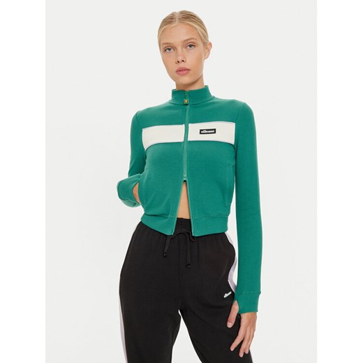Ellesse Bluza Snowmass SGX20912 Zielony Slim Fit ze sklepu MODIVO w kategorii Bluzy damskie - zdjęcie 182764178