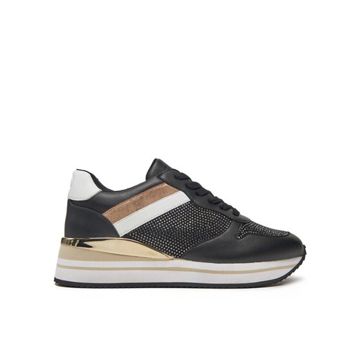 TWINSET Sneakersy 242TGT18A Czarny ze sklepu MODIVO w kategorii Buty sportowe damskie - zdjęcie 182764219