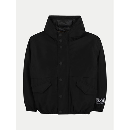 Boss Kurtka przejściowa J51233 S Czarny Regular Fit ze sklepu MODIVO w kategorii Kurtki chłopięce - zdjęcie 182764246