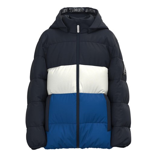 NAME IT Kurtka zimowa 13218530 Granatowy Regular Fit ze sklepu MODIVO w kategorii Kurtki chłopięce - zdjęcie 182764257