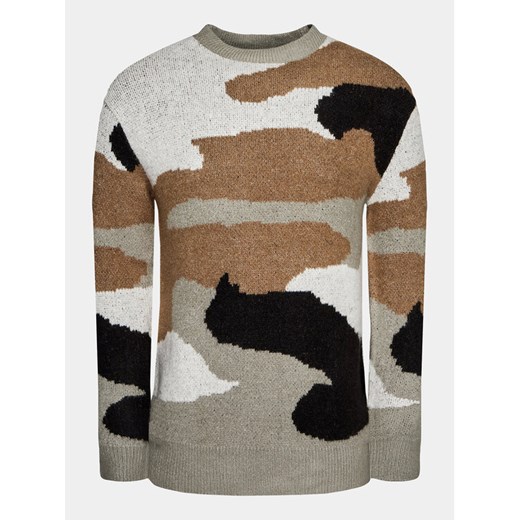 INDICODE Sweter Dipshaw 35-675 Kolorowy Regular Fit ze sklepu MODIVO w kategorii Swetry męskie - zdjęcie 182764295