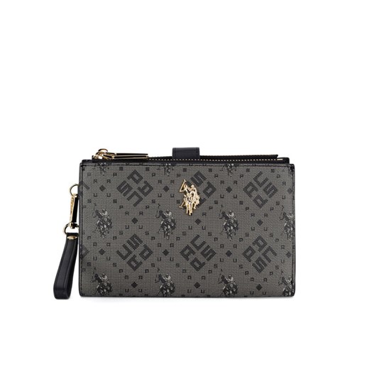 U.S. Polo Assn. Duży Portfel Damski BIUXT6224WVP Czarny ze sklepu MODIVO w kategorii Portfele damskie - zdjęcie 182764429