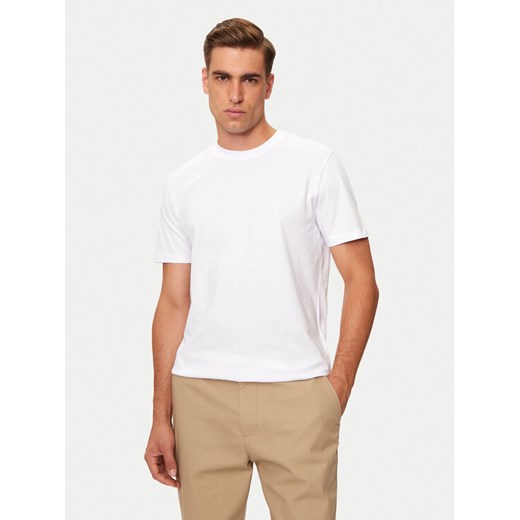 Liu Jo T-Shirt QXX017 J4819 Biały Regular Fit ze sklepu MODIVO w kategorii T-shirty męskie - zdjęcie 182764487