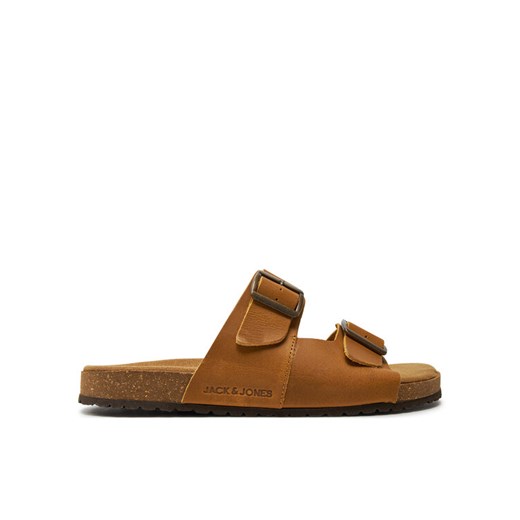 Jack&Jones Klapki Louis 12231423 Brązowy ze sklepu MODIVO w kategorii Klapki męskie - zdjęcie 182764489
