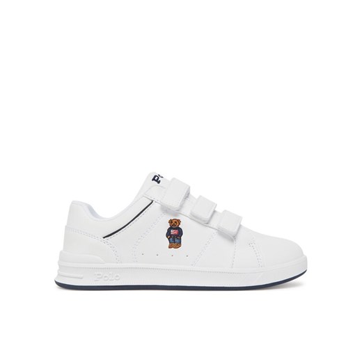 Polo Ralph Lauren Sneakersy Heritage Court IV Ezz Bear RL02939101 Biały ze sklepu MODIVO w kategorii Buty sportowe dziecięce - zdjęcie 182764537