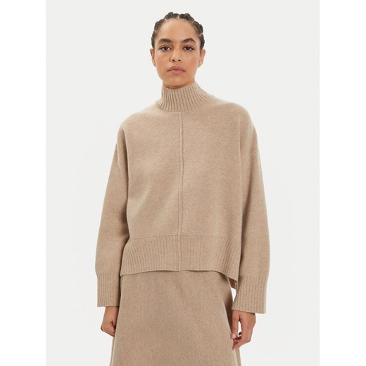 IVY OAK Sweter Kareen Rose IO113147 Beżowy Loose Fit ze sklepu MODIVO w kategorii Swetry damskie - zdjęcie 182764558
