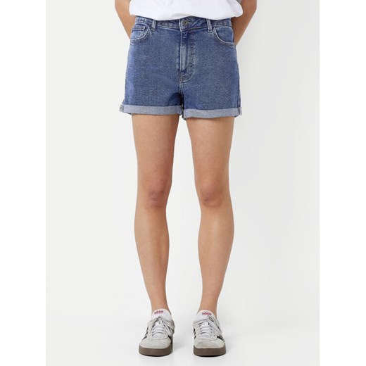 Noisy May Szorty jeansowe Moni 27029489 Niebieski Slim Fit ze sklepu MODIVO w kategorii Szorty - zdjęcie 182764559