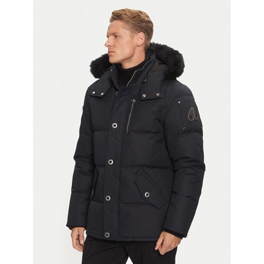 Moose Knuckles Kurtka puchowa Original 3Q Neoshear M32MJ128SX Granatowy Slim Fit ze sklepu MODIVO w kategorii Kurtki męskie - zdjęcie 182764597