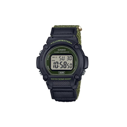 Casio Zegarek W-219HB-3AVEF Czarny ze sklepu MODIVO w kategorii Zegarki - zdjęcie 182764648