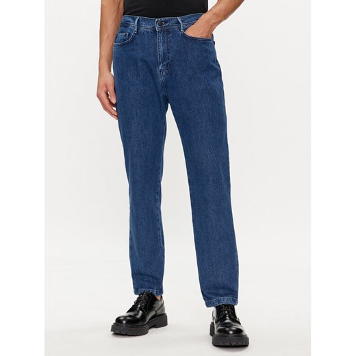 Sisley Jeansy 4QBESE020 Niebieski Straight Fit ze sklepu MODIVO w kategorii Jeansy męskie - zdjęcie 182764657