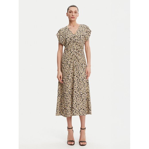 French Connection Sukienka codzienna 71YCV Khaki Regular Fit ze sklepu MODIVO w kategorii Sukienki - zdjęcie 182764725