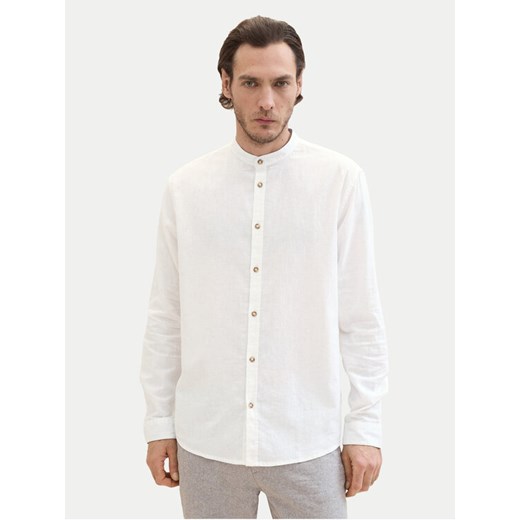 Tom Tailor Koszula 1040140 Biały Regular Fit ze sklepu MODIVO w kategorii Koszule męskie - zdjęcie 182764735
