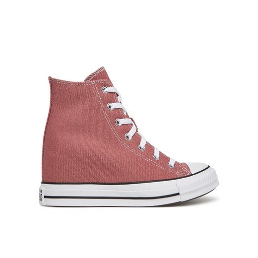Converse Trampki Chuck Taylor All Star Wedge A13832C Różowy ze sklepu MODIVO w kategorii Trampki damskie - zdjęcie 182764776