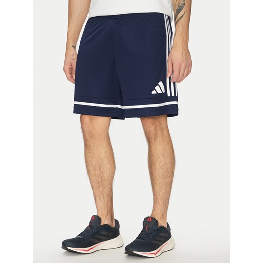 adidas Szorty sportowe Squadra 25 JN5468 Granatowy Regular Fit ze sklepu MODIVO w kategorii Spodenki męskie - zdjęcie 182764827