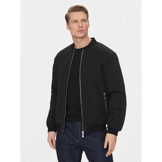 Richmond X Kurtka bomber Lucken UMA24193GB Czarny Regular Fit ze sklepu MODIVO w kategorii Kurtki męskie - zdjęcie 182764906