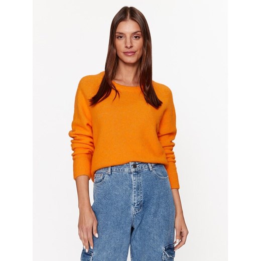 Samsøe Samsøe Sweter F00022152 Pomarańczowy Regular Fit ze sklepu MODIVO w kategorii Swetry damskie - zdjęcie 182764956