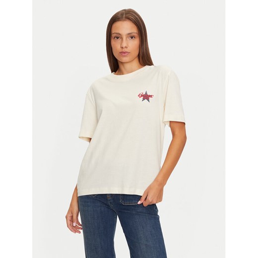Guess T-Shirt W4BI55 K8HM0 Różowy Oversize ze sklepu MODIVO w kategorii Bluzki damskie - zdjęcie 182764975