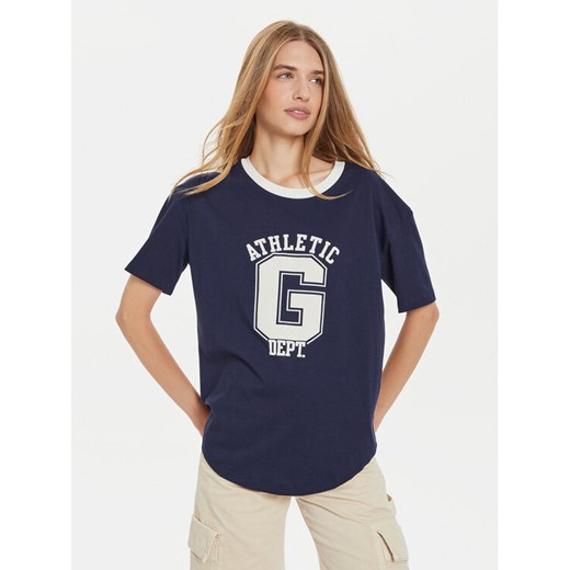 Gap T-Shirt 500012-02 Granatowy Oversize ze sklepu MODIVO w kategorii Bluzki damskie - zdjęcie 182764997