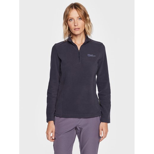 Jack Wolfskin Polar Taunus 1709532 Szary Regular Fit ze sklepu MODIVO w kategorii Bluzy damskie - zdjęcie 182765007