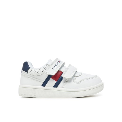 Tommy Hilfiger Sneakersy Flag Low Cut Velcro Sneaker T1X9-33841-1355 M Biały ze sklepu MODIVO w kategorii Buty sportowe dziecięce - zdjęcie 182765059