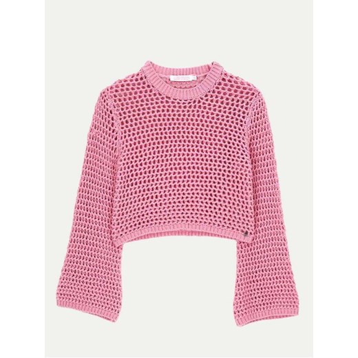 Original Marines Sweter DFPF5094YF Różowy Relaxed Fit ze sklepu MODIVO w kategorii Swetry dziewczęce - zdjęcie 182765078