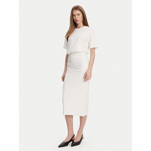 Marella Sukienka codzienna Ileana 2513621014 Biały Slim Fit ze sklepu MODIVO w kategorii Sukienki - zdjęcie 182765089