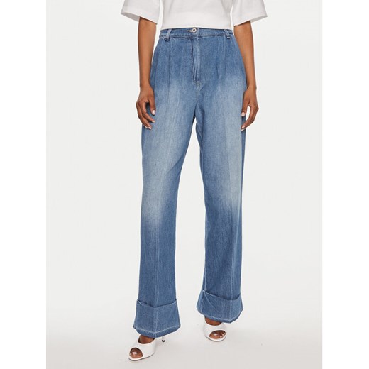 Please Jeansy P2V7CMXNOS Niebieski Relaxed Fit ze sklepu MODIVO w kategorii Jeansy damskie - zdjęcie 182765136