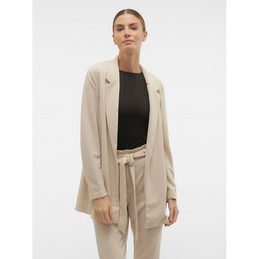 Vero Moda Marynarka Liva 10294482 Beżowy Regular Fit ze sklepu MODIVO w kategorii Marynarki damskie - zdjęcie 182765179