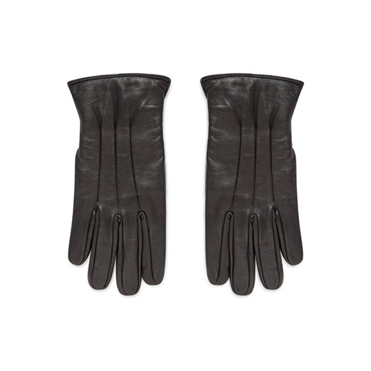Jack&Jones Rękawiczki Męskie Jacmontana Leather Gloves Noos 12125090 Czarny ze sklepu MODIVO w kategorii Rękawiczki męskie - zdjęcie 182765189