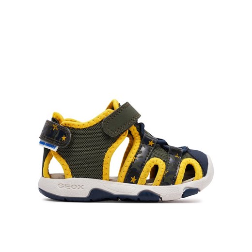 Geox Sandały B Sandal Multy Boy B450FB 014CE C0629 M Khaki ze sklepu MODIVO w kategorii Sandały dziecięce - zdjęcie 182765205