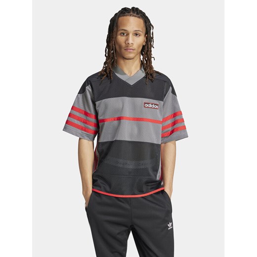 adidas T-Shirt adicolor Adibreak IR7994 Czarny Loose Fit ze sklepu MODIVO w kategorii T-shirty męskie - zdjęcie 182765306