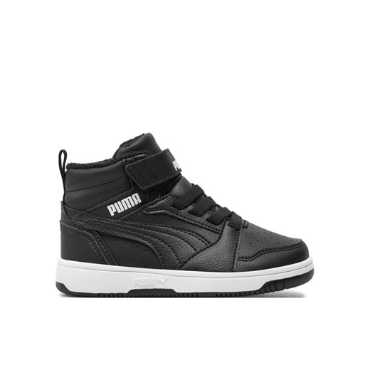 Puma Sneakersy Rebound V6 Mid Wtr Ac+ Ps 307979 01 Czarny ze sklepu MODIVO w kategorii Buty sportowe dziecięce - zdjęcie 182765315