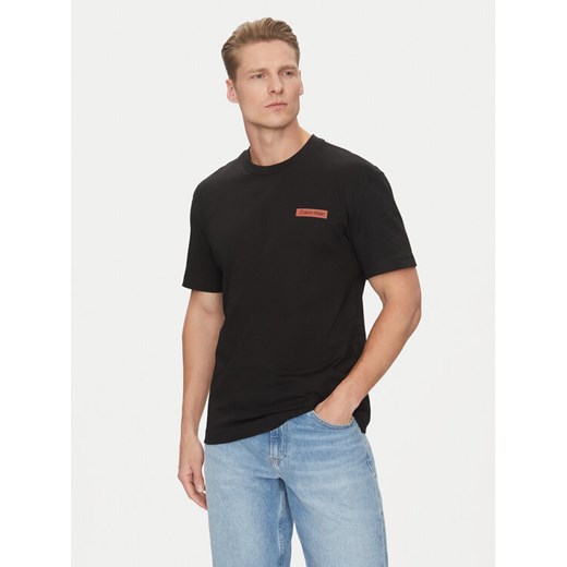 Calvin Klein T-Shirt Overlay Print K10K114158 Czarny Regular Fit ze sklepu MODIVO w kategorii T-shirty męskie - zdjęcie 182765328