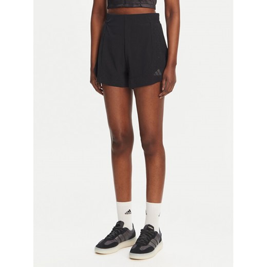 adidas Szorty sportowe HIIT Airchill 2-in-1 JH3784 Czarny Regular Fit ze sklepu MODIVO w kategorii Szorty - zdjęcie 182765345