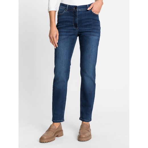 Olsen Jeansy 14002108 Granatowy Regular Fit ze sklepu MODIVO w kategorii Jeansy damskie - zdjęcie 182765347