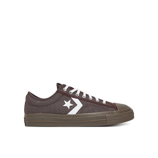 Converse Trampki Star Player 76 Tough Textures A12713C Brązowy ze sklepu MODIVO w kategorii Trampki damskie - zdjęcie 182765437