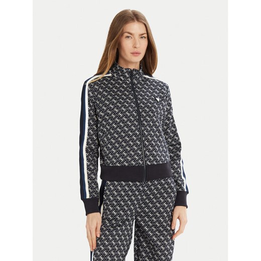 Guess Bluza V5RQ03 KCO90 Niebieski Regular Fit ze sklepu MODIVO w kategorii Bluzy damskie - zdjęcie 182765476