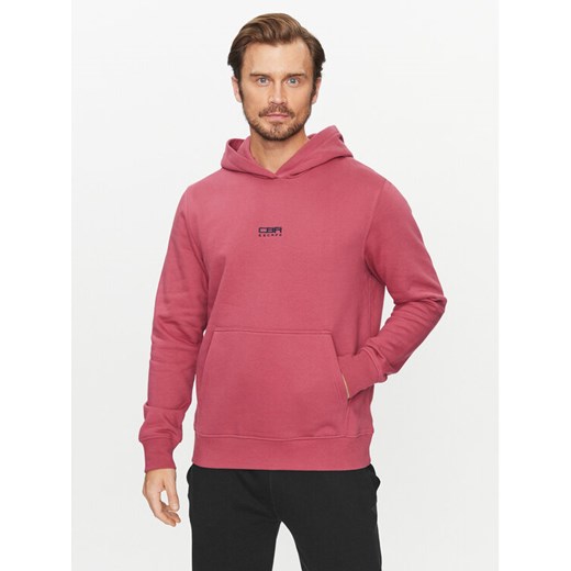 4F Bluza 4FAW23TSWSM0710 Różowy Regular Fit ze sklepu MODIVO w kategorii Bluzy męskie - zdjęcie 182765487