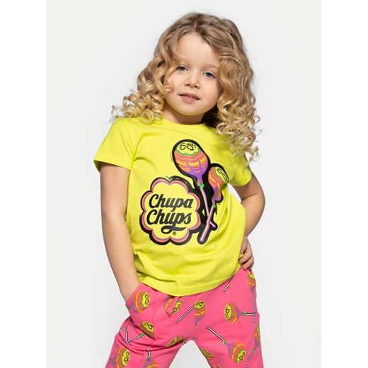 Coccodrillo T-Shirt WC4143201LGD Zielony Regular Fit ze sklepu MODIVO w kategorii Bluzki dziewczęce - zdjęcie 182765518