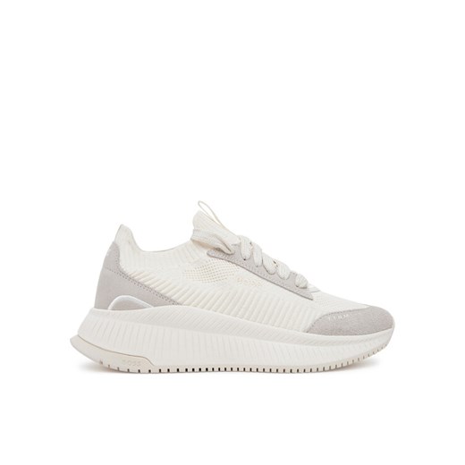 BOSS Sneakersy Ttnm Evo 50536413 Biały ze sklepu MODIVO w kategorii Buty sportowe damskie - zdjęcie 182765537
