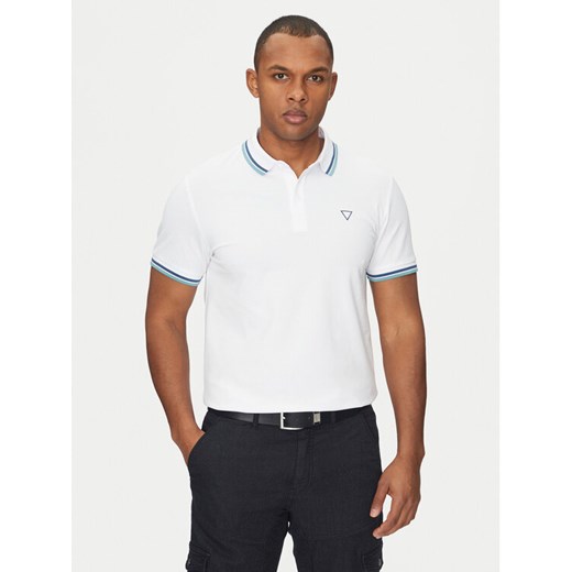 Guess T-Shirt M2GP34 KARS0 Biały Regular Fit ze sklepu MODIVO w kategorii T-shirty męskie - zdjęcie 182765568