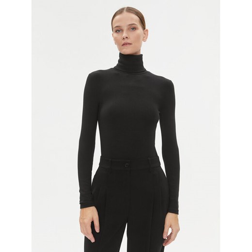 Calvin Klein Golf K20K206053 Czarny Slim Fit ze sklepu MODIVO w kategorii Bluzki damskie - zdjęcie 182765588