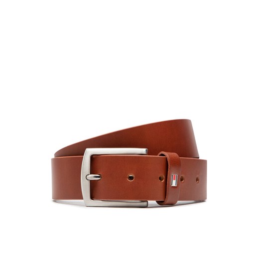 Tommy Hilfiger Pasek Męski New Denton AM0AM08360 Brązowy ze sklepu MODIVO w kategorii Paski męskie - zdjęcie 182765689