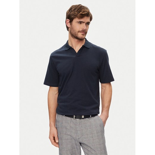 Jack&Jones Polo Summer 12246712 Granatowy Regular Fit ze sklepu MODIVO w kategorii T-shirty męskie - zdjęcie 182765696