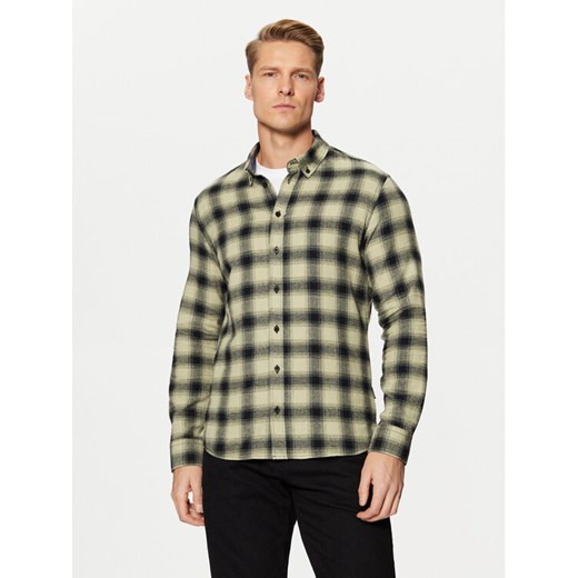 Blend Koszula 20717421 Zielony Slim Fit ze sklepu MODIVO w kategorii Koszule męskie - zdjęcie 182765706