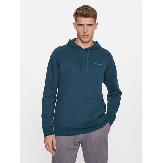 Columbia Bluza Trek™ Hoodie Niebieski Regular Fit ze sklepu MODIVO w kategorii Bluzy męskie - zdjęcie 182765749